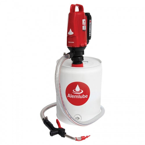 Alemlube 11020 Battery Operated 20L Oil Drum Pump