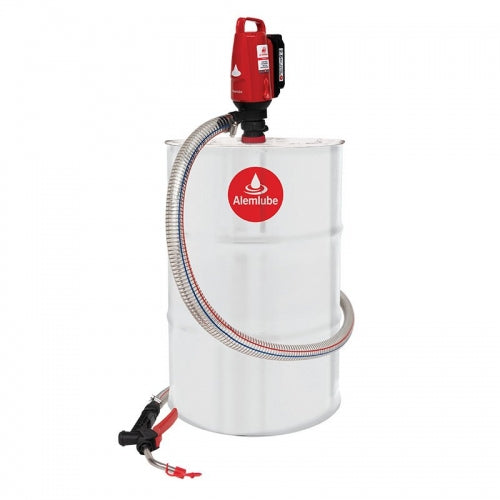 Alemlube 11205 Battery Operated 205L Oil Drum Pump