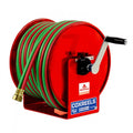 Alemlube 117W-1-200 Coxreels Oxy-Acetylene Hand Rewind Hose Reel