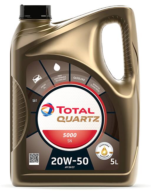 QUARTZ 5000 SN 20W-50 1L