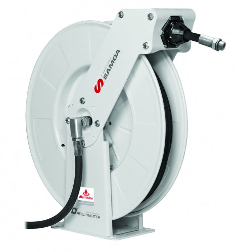 Alemlube 504350 1/4" Twin Pedestal Grease Hose Reel