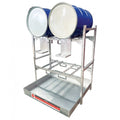 Alemlube 66100 Drum Storage & Spill Contanment Rack - 2 x 205L [but 4 x 205L]