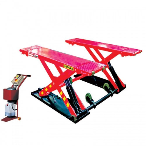 Alemlube AA35MRS Automotive 3.5t Low Profile Mid Rise Scissor Lift