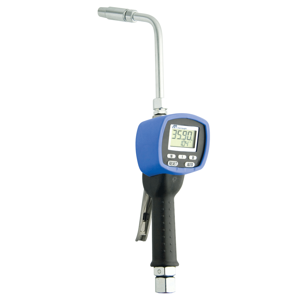 OIL CONTROL GUN, PRESET DIGITAL DISPLAY