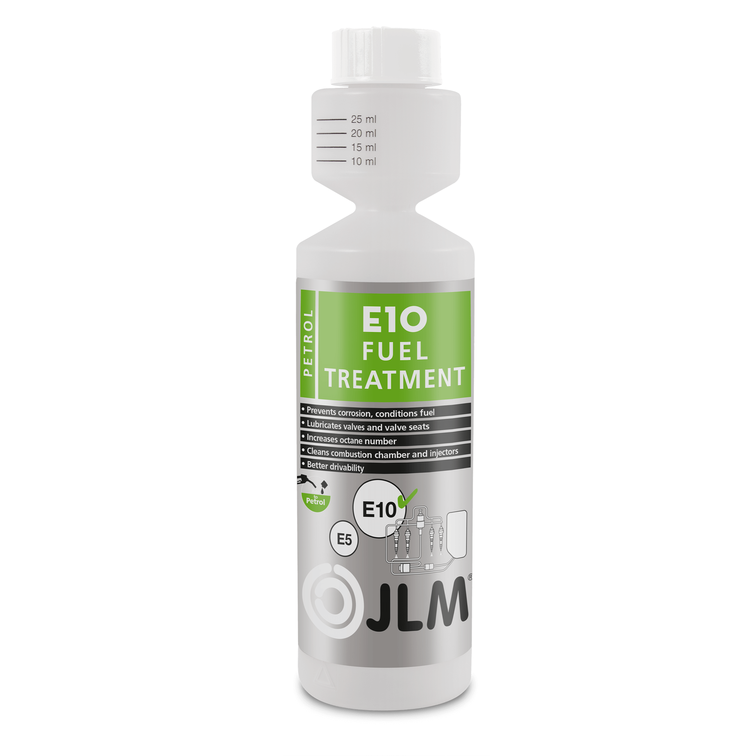 JLM Petrol E10 Fuel Treatment - 250ml