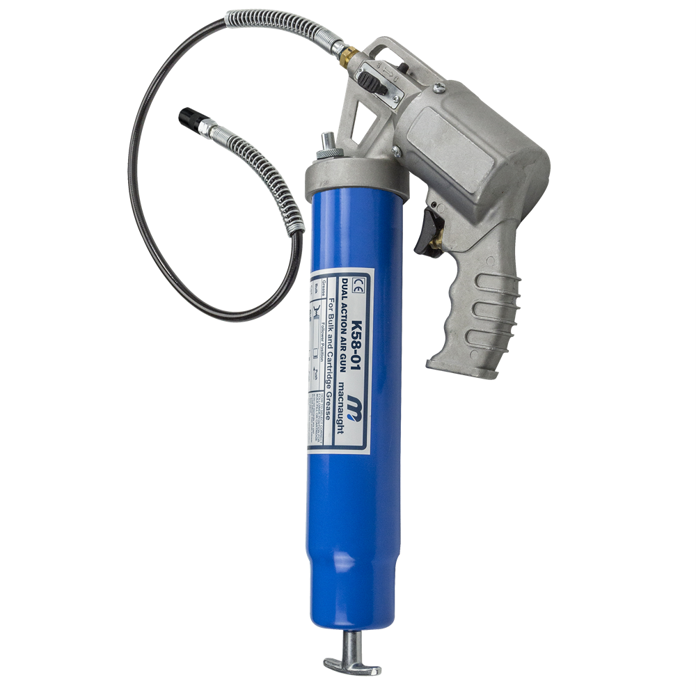 Air operated Dual action Grease gun 400g