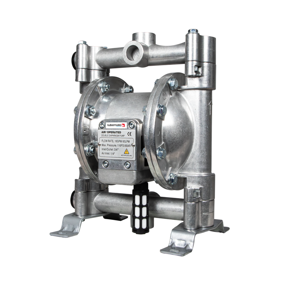 Air Operated Diaphragm Pump - 3/4" Nitrile Aluminium