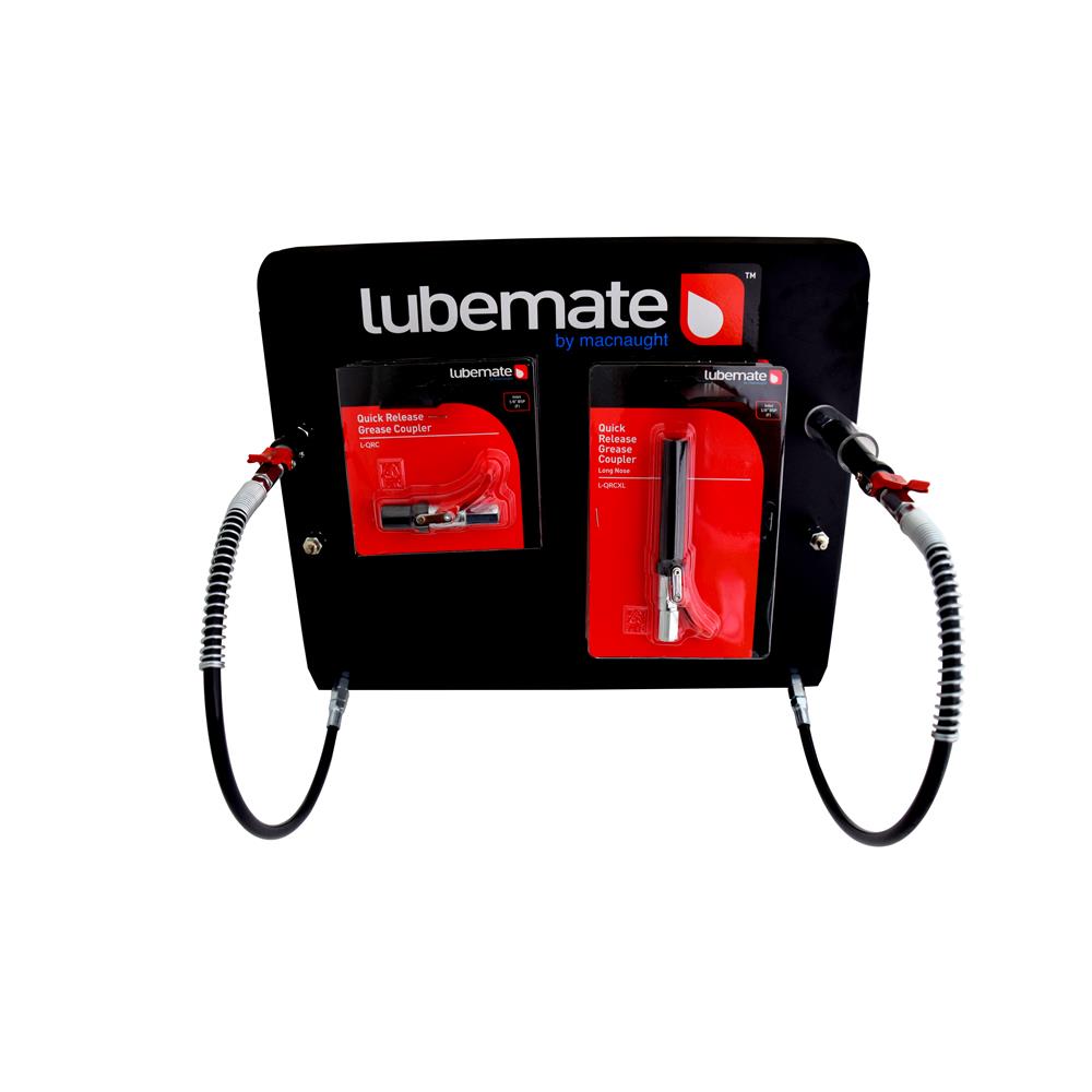 Lubemate Quick Release Grease Coupler Test Stand