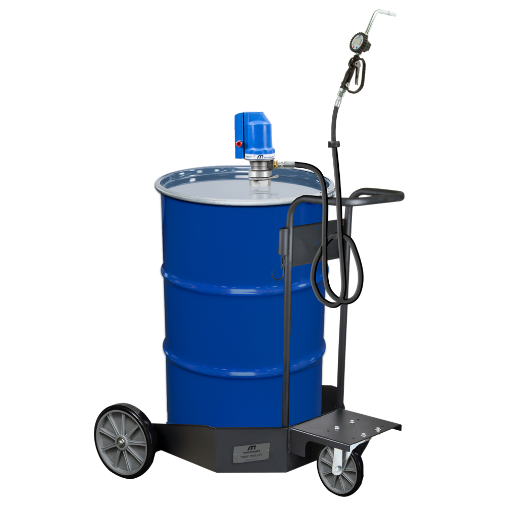 Oil Dispensing System - 3:1 T-Series Pump with Trolley and Metered Gun