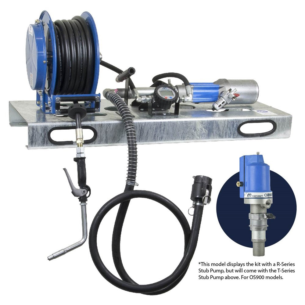 OIL DISPENSING SYSTEM 5:1 - T-SERIES PUMP, IN-LINE OIL METER