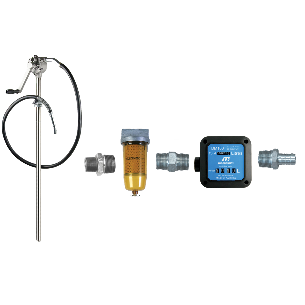 Rotary Vane Pump with Filter and Meter